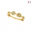 Diamoond round, square & marquise shape ring