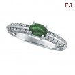 Emerald and Diamond Ring