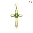 Emerald Diamond Pendant