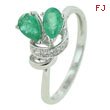 Emerald Diamond Ring