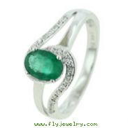 Emerald Diamond Ring