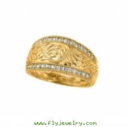 Fancy diamond ring
