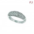 Fancy white gold diamond ring