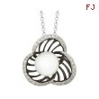 Freshwater Pearl Diamond Necklace