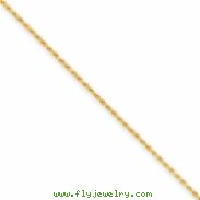 Gold-plated Sterling Silver 1.75mm Diamond-cut Rope Chain