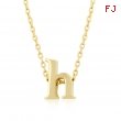 Golden Initial H Pendant