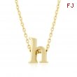 Golden Initial H Pendant