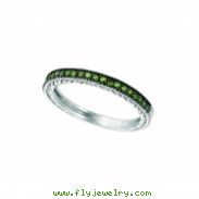Green diamond 1/2 way around band