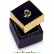 GREY VELVET LINED RING BOX-PK/24