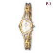 Ladies Charles Hubert IPG-plated Crystal Bezel 20mm Watch