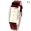 Men's Charles Hubert Red Leather Band Watch