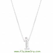 Pave Initial I Pendant