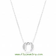 Pave Initial O Pendant