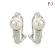 Pearl And Diamond Earring