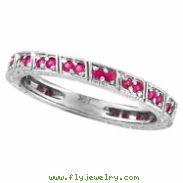 Pink Sapphie Stack Stackable Ring