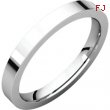 Platinum 02.50 mm Flat Comfort Fit Band