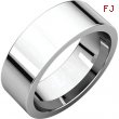 Platinum 07.00 mm Flat Comfort Fit Band