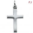 Platinum Cross Pendant