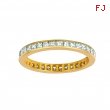 Princess cut eternity diamond ring