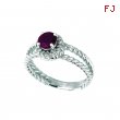 Ruby & diamond ring