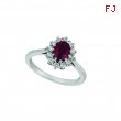 Ruby & diamond ring