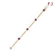 Ruby And Diamond Bracelet