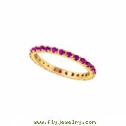 Ruby eternity ring