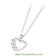 Silver Heart Necklace