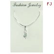 Silver-tone CZ Necklace 16