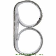 SP PACK OF 100 Polished EARRING BACKS