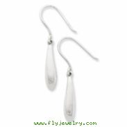 SS White Ice .01ct. Diamond Earrings