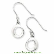 SS White Ice .02ct. Diamond Earrings