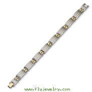 Stainless Steel 24K Gold Plated Bracelet