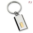 Stainless Steel 24k Gold-plating Key Chain