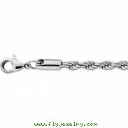 Stainless Steel 28.00 INCH NONE 3MM ROPE CHAIN