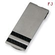 Stainless Steel Black Carbon Fiber Money Clip