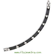 Stainless Steel Black Plated Bracelet