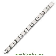 Stainless Steel Brushed and Polished Bracelet