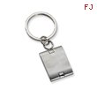 Stainless Steel Brushed and Polished Key Chain