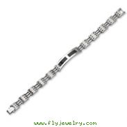 Stainless Steel Carbon Fiber Bracelet