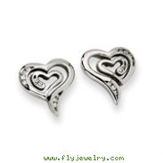 Stainless Steel CZ Earrings