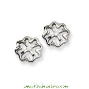 Stainless Steel CZ Earrings