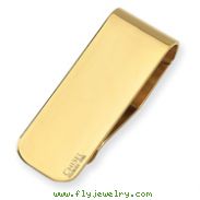 Stainless Steel Gold-plated Money Clip