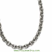 Stainless Steel Polished 24in Necklace chain