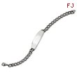 Stainless Steel Polished ID Bracelet