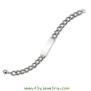 Stainless Steel Polished ID Bracelet