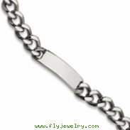 Stainless Steel Polished ID Bracelet anklet