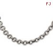 Stainless Steel Polished Links 20in Necklace chain