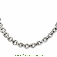 Stainless Steel Polished Links 20in Necklace chain