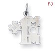 Sterling Silver # 1 Mom Charm